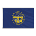 Global Flags Unlimited Nebraska Outdoor Nylon Flag 4'x6' 200424